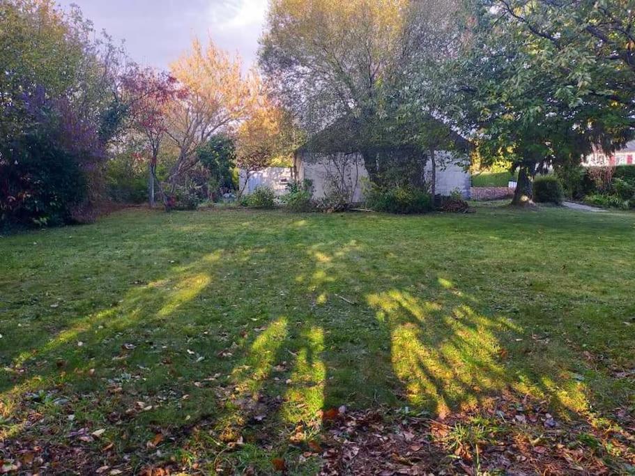 Villa Maison chaleureuse avec insert en campagne à Saint-Mars-sur-la-Futaie Extérieur photo