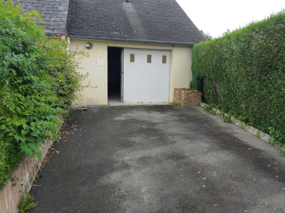 Villa Maison chaleureuse avec insert en campagne à Saint-Mars-sur-la-Futaie Extérieur photo